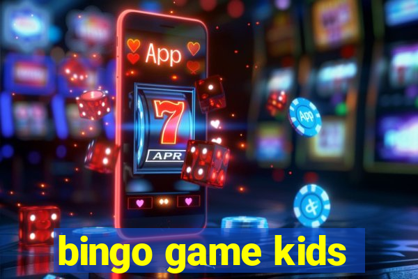 bingo game kids