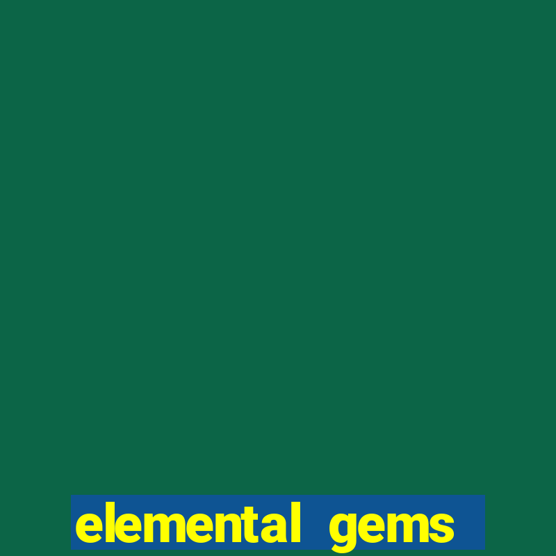 elemental gems megaways demo