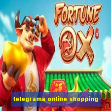 telegrama online shopping