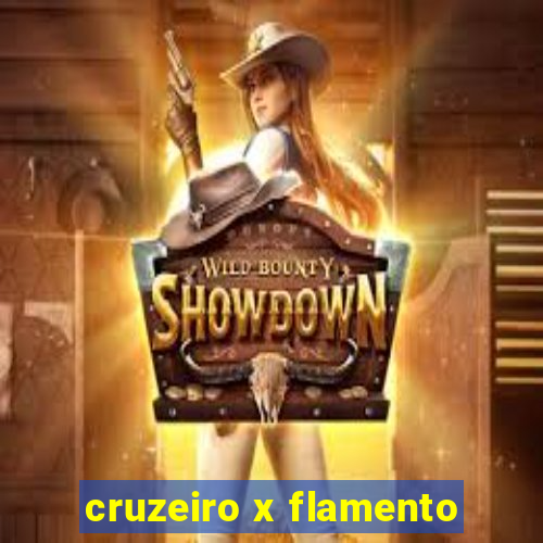 cruzeiro x flamento