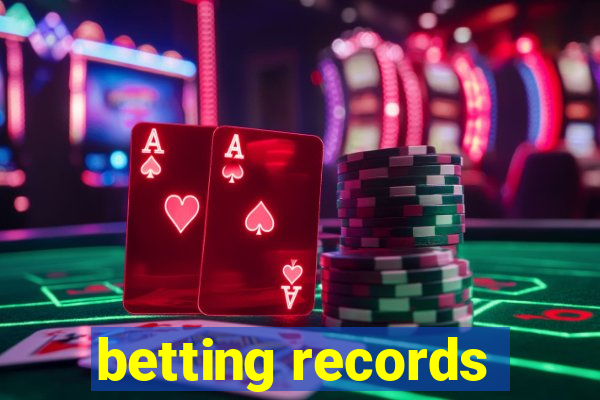 betting records