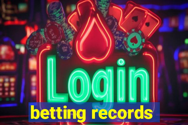 betting records