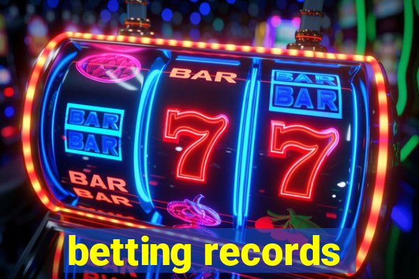 betting records