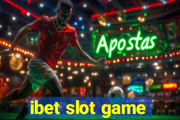 ibet slot game