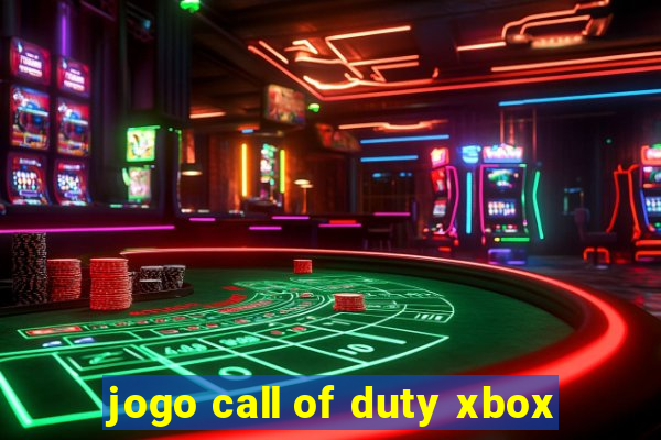 jogo call of duty xbox