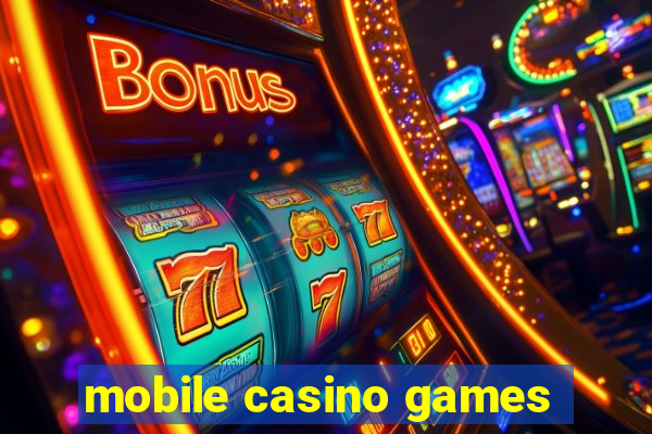 mobile casino games