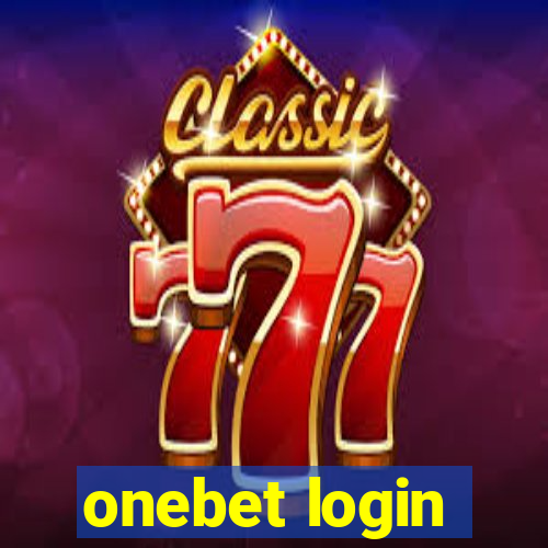 onebet login