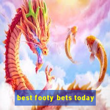 best footy bets today