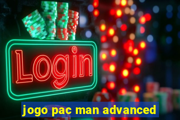 jogo pac man advanced