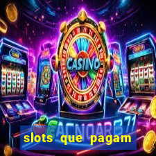 slots que pagam dinheiro real no pix