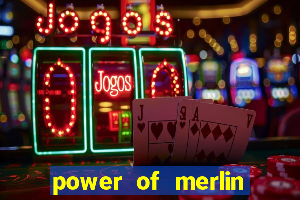 power of merlin megaways slot