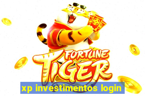 xp investimentos login