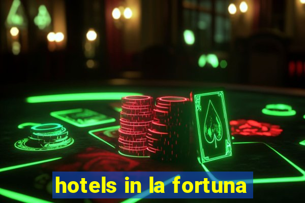 hotels in la fortuna