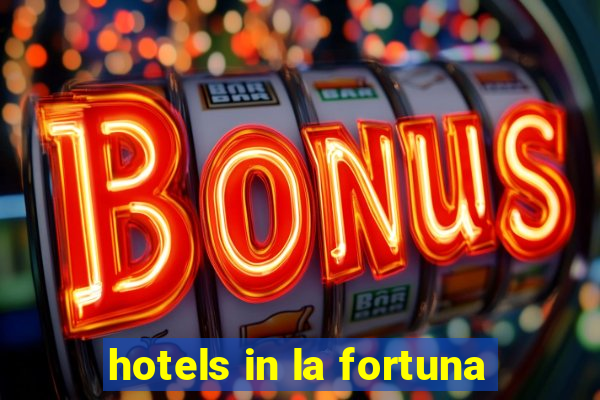 hotels in la fortuna