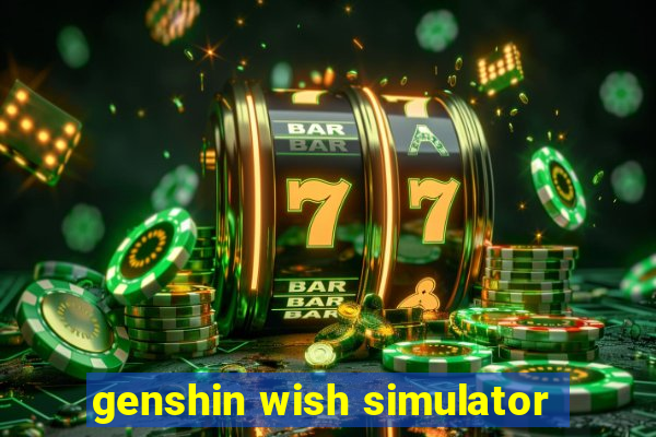 genshin wish simulator