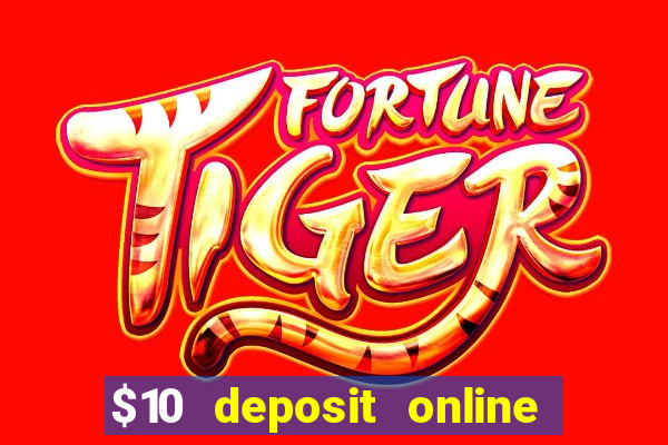 $10 deposit online casino nz