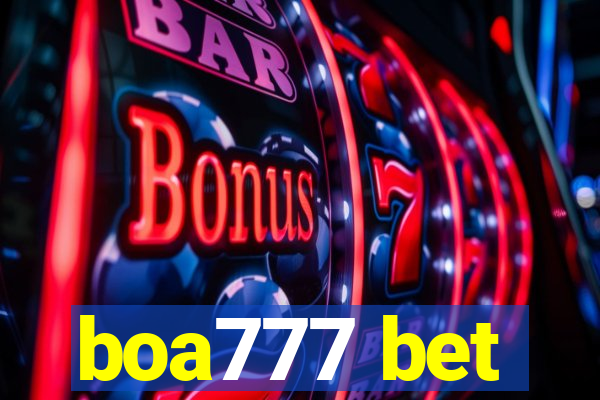 boa777 bet