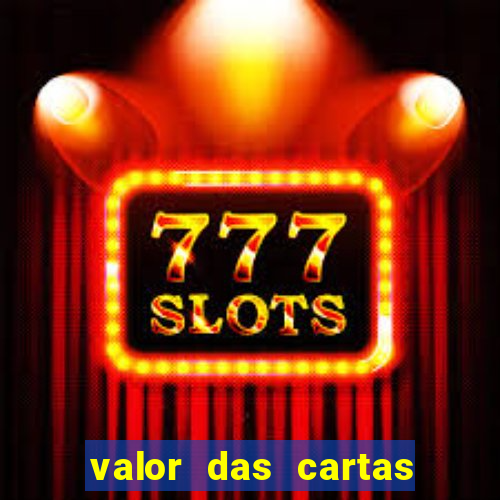 valor das cartas no 21