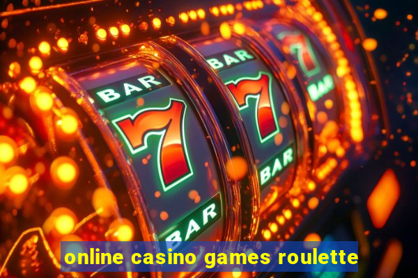 online casino games roulette