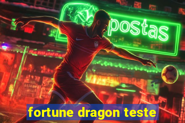 fortune dragon teste