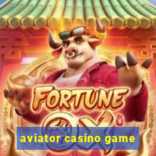 aviator casino game