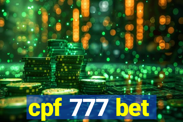 cpf 777 bet