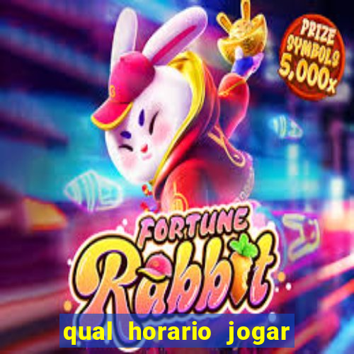 qual horario jogar no tigrinho