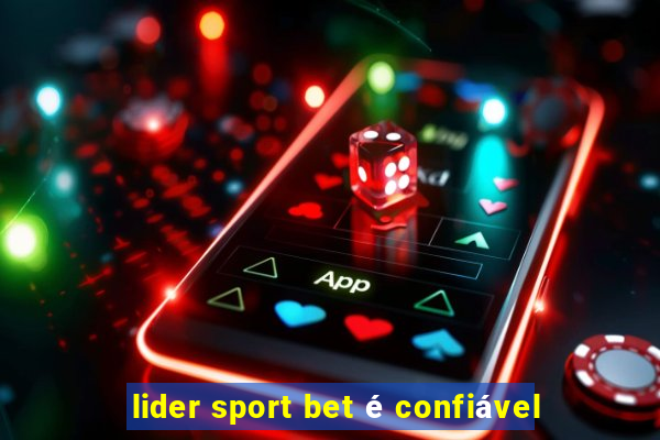 lider sport bet é confiável