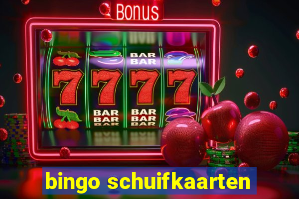 bingo schuifkaarten