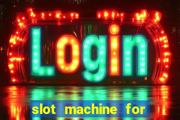 slot machine for home bar