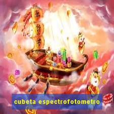 cubeta espectrofotometro