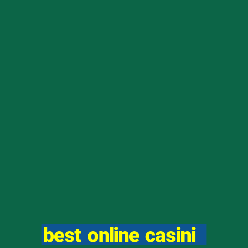 best online casini