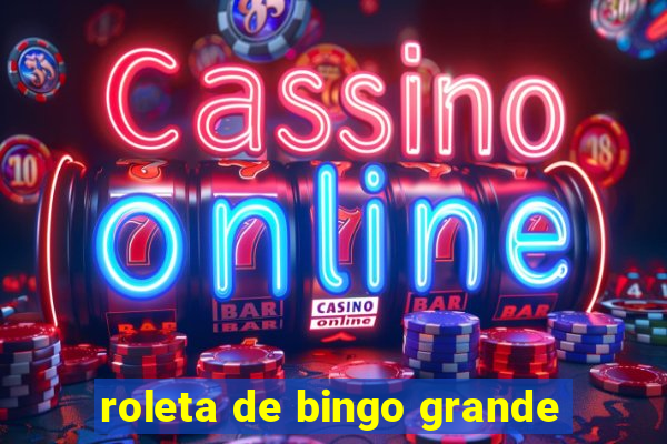 roleta de bingo grande