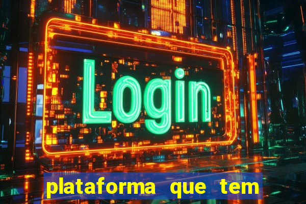 plataforma que tem fortune tiger