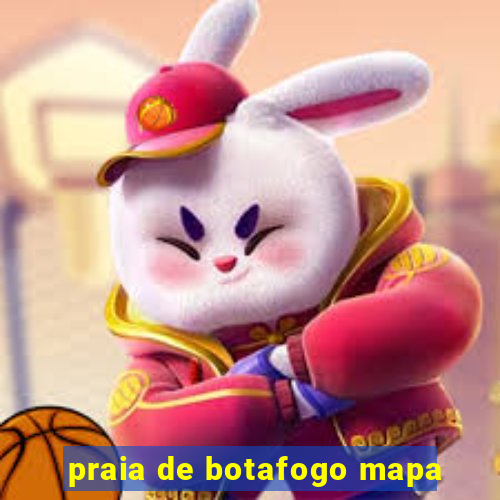 praia de botafogo mapa