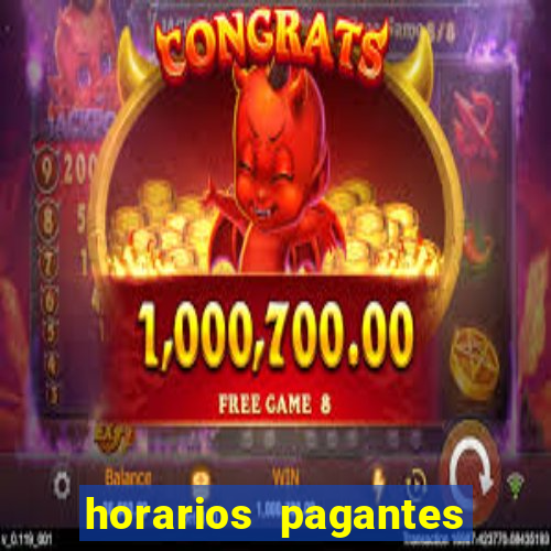 horarios pagantes slots pg