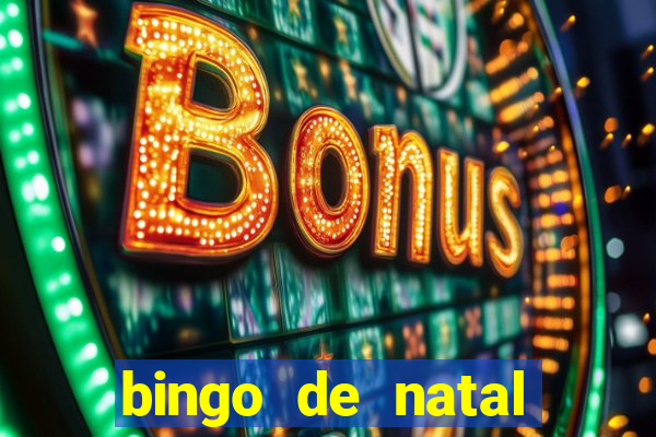 bingo de natal para imprimir gratis