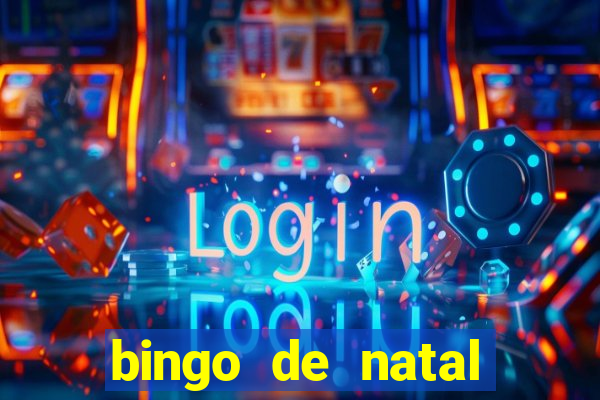 bingo de natal para imprimir gratis