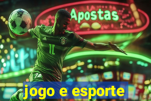 jogo e esporte