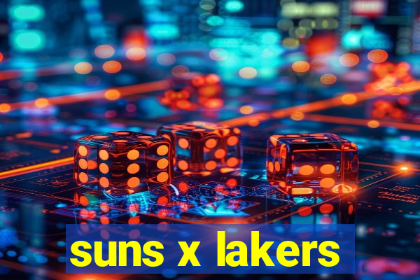 suns x lakers