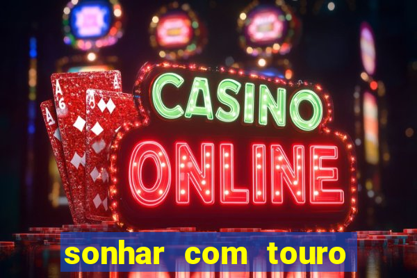 sonhar com touro mega sena