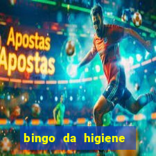 bingo da higiene para imprimir