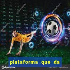 plataforma que da 30 reais para jogar