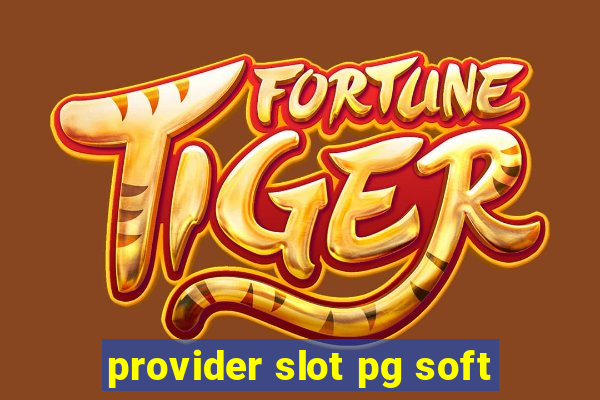 provider slot pg soft