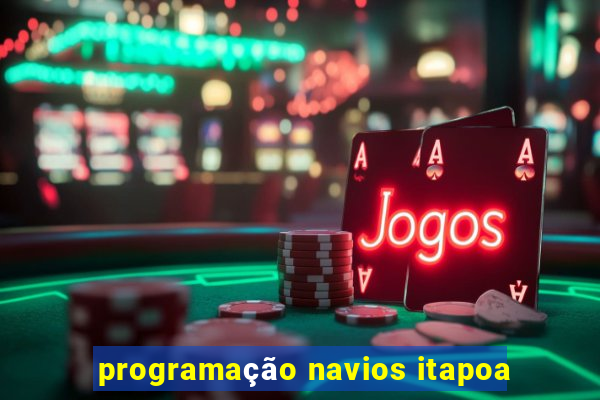 programação navios itapoa