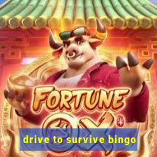 drive to survive bingo