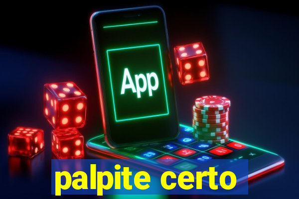 palpite certo