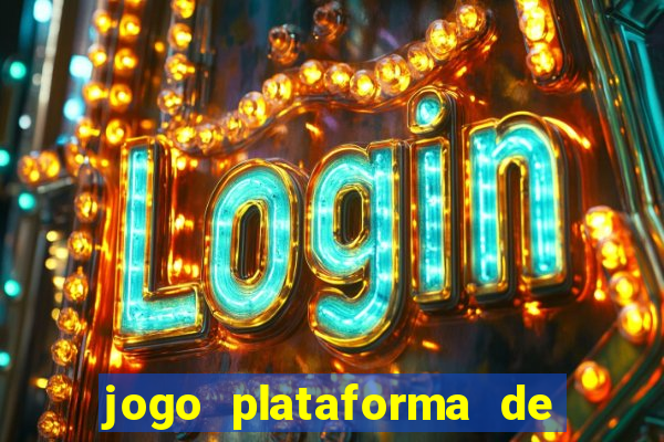 jogo plataforma de 3 reais