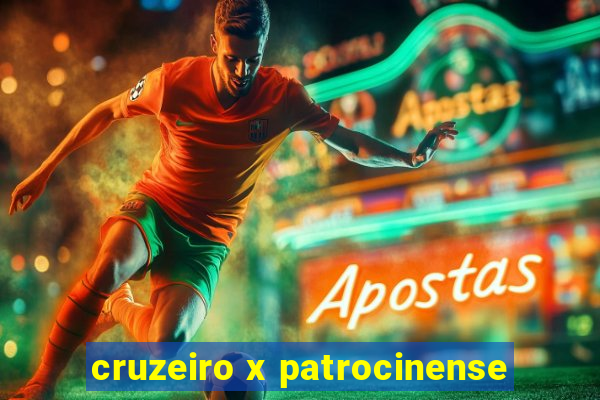 cruzeiro x patrocinense