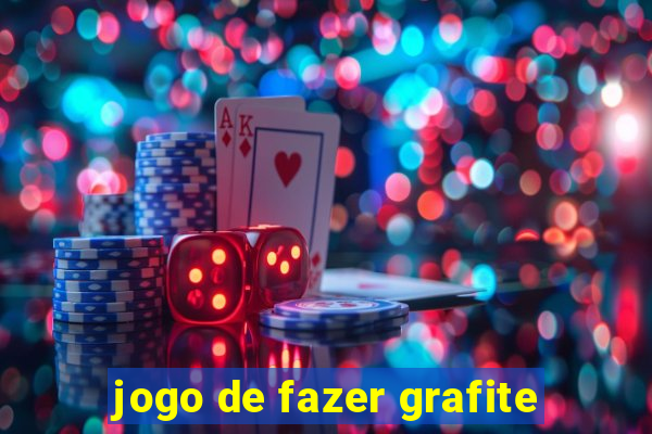 jogo de fazer grafite